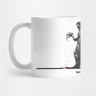 BANKSY Waiting in Vain Mug